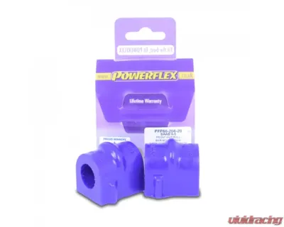 Powerflex 20mm Street Type Front Sway Bar Bushing Saab 9-5 YS3E 1998-2010 - PFF66-206-20