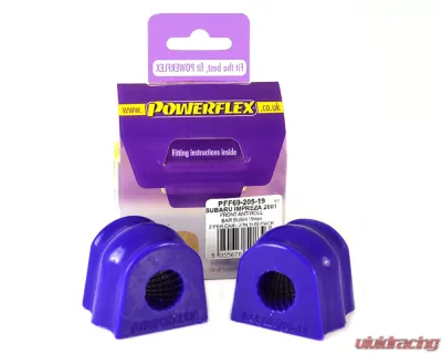 Powerflex 19mm Street Type Front Sway Bar Bushing Subaru WRX | Impreza | Forester | Legacy 1997-2008 - PFF69-205-19
