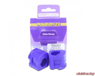 Powerflex 18mm Street Type Front Sway Bar Mount Volkswagen Golf | Jetta Mk2 | Mk3 | Corrado 1985-1998 - PFF85-205