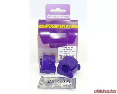 Powerflex 18mm Front Sway Bar Bushings Volkswagen Polo - PFF85-403-18