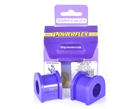 Powerflex 22mm Street Type Rear Sway Bar Bushing Audi A4 | S4 | RS4 2000-2008
