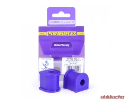 Powerflex 12mm Sport Suspension Street Type Rear Sway Bar Bushing Mazda Miata 1989-2005 - PFR36-115-12