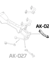 Godspeed Project Adjustable Rear Toe Arms w | | Ball Joints Dodge Stratus Coupe 2001-2005                                     - AK-026-D - Image 6