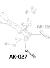 Godspeed Project Adjustable Camber Rear Lateral Arms Chrysler Sebring 2001-2005                                     - AK-027-D - Image 5