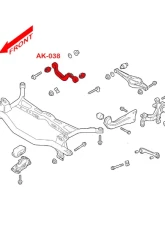 Godspeed Project Adjustable Rear Camber Arms Volkswagen Arteon 3H7 2019-2021                                     - AK-038-N - Image 4