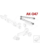 Godspeed Project Adjustable Rear Control Arms Spherical Bearings Mini Copper 2002-2013                                     - AK-047-A - Image 3