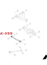 Godspeed Project Adjustable Camber Rear Lower Arms Nissan 370Z Z34 2009-2020                                     - AK-059-A - Image 5
