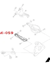 Godspeed Project Adjustable Camber Rear Lower Arms Infiniti Q40 2014-2015                                     - AK-059-C - Image 4