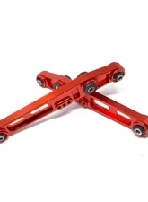 Godspeed Project Billet Rear Lower Control Arms Red Acura Integra 1994-2001                                     - AK-074-G3-Red-A - Image 2