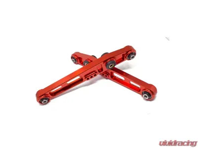 Godspeed Project Billet Rear Lower Control Arms Red Acura Integra 1994-2001 - AK-074-G3-Red-A