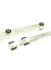 Godspeed Project Gen2 Billet Rear Lower Control Arms Silver Acura Integra 1994-2001                                     - AK-074-Silver-A - Image 2