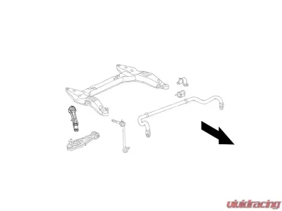 Godspeed Project Adjustable Rear Lateral Arms Porsche Cayman 987 2006-2012 - AK-102-B