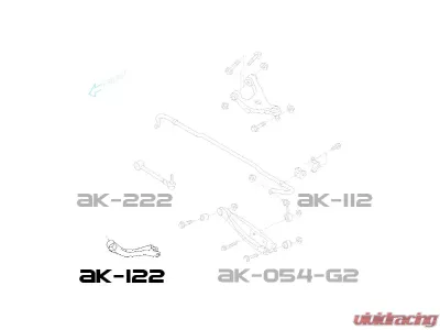 Godspeed Project Adjustable Rear Trailing Arms Scion FR-S | Toyota 86 ZN6 2013-2020 - AK-122-B