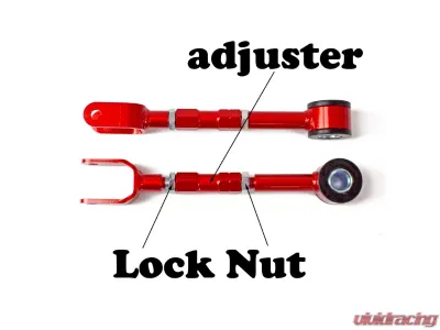 Godspeed Project Adjustable Toe Rear Arms Trailing Arms Nissan Altima Sedan L32 2007-2012 - AK-123-A