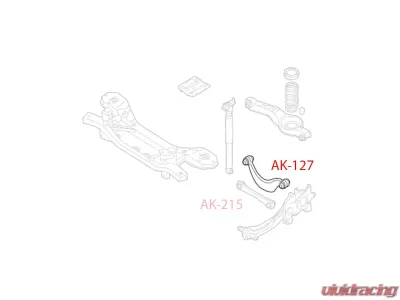 Godspeed Project Adjustable Rear Camber Control Arms Ford Escape 2013-2019 - AK-127-H