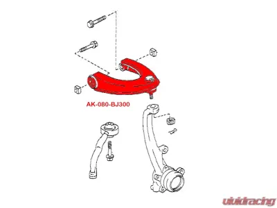 Godspeed Project Adjustable Front Upper Camber Arms Lexus GS200T L10 2013-2020 - AK-128-BJ450-B