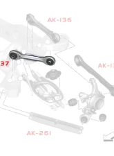 Godspeed Project Adjustable Toe Rear Lateral Links BMW 3-Series 2006-2012                                     - AK-137-A - Image 3