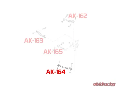 Godspeed Project Adjustable Rear Trailing Arms Hyundai Genesis Coupe 2009-2016 - AK-164