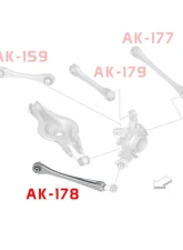 Godspeed Project Adjustable Rear Trailing Arms BMW 1-Series 2011-2017                                     - AK-178-C - Image 5
