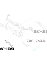 Godspeed Project Adjustable Rear Lateral Front Side Arms Subaru Legacy 2000-2003                                     - AK-189-A - Image 6