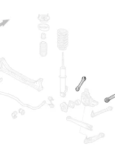 Godspeed Project Adjustable Rear Upper Camber Arms Porsche 996 1997-2005                                     - AK-191-A - Image 4