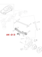 Godspeed Project Adjustable Camber Rear Upper Arms w | | Spherical Bearing Porsche Cayenne 955 2003-2010                                     - AK-213-A - Image 4