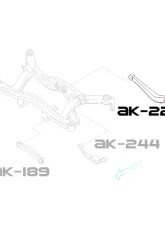 Godspeed Project Adjustable Rear Lateral Arms Subaru Outback 2004-2009                                     - AK-221-C - Image 4