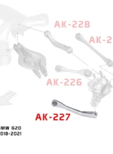Godspeed Project Adjustable Rear Trailing Arms BMW 3-Series G20 2019-2022                                     - AK-227-A - Image 4