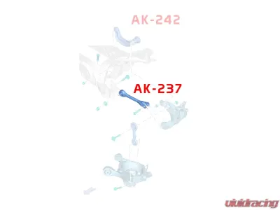 Godspeed Project Adjustable Toe Rear Trailing Arms Ford Edge 2015-2020 - AK-237-B