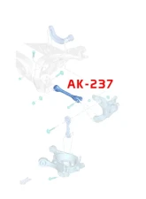 Godspeed Project Adjustable Toe Rear Trailing Arms Lincoln Continental L9 2017-2020                                     - AK-237-C - Image 4