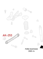 Godspeed Project Adjustable Lower Control Arms Ford Mustang 2005-2014                                     - AK-253 - Image 4