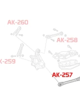 Godspeed Project Adjustable Rear Trailing Arms Cadillac ATS 2013-2019                                     - AK-257-A - Image 4