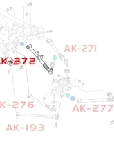 Godspeed Project Adjustable Rear Lower Lateral Arms Mazda MX-5 Miata 2006-2015                                     - AK-272-B - Image 5