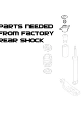 Godspeed Project Mono-AIR Strut Lowering Kits BMW 3-Series RWD 2006-2013                                     - MARS-6037-A - Image 5
