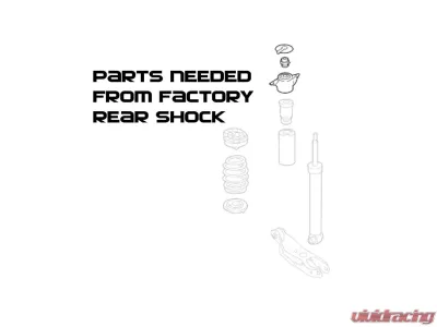 Godspeed Project Mono-AIR Strut Lowering Kits BMW 3-Series RWD 2006-2013 - MARS-6037-A