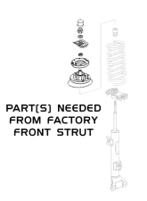Godspeed Project MAXX Coilovers Mercedes-Benz C-Class RWD W203 2001-2007                                     - MMX3100-A - Image 2
