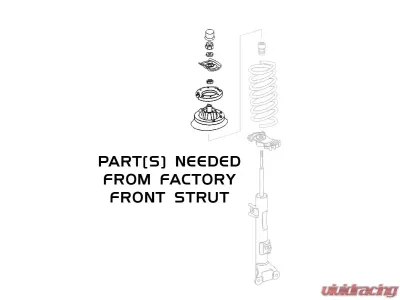 Godspeed Project MAXX Coilovers Mercedes-Benz C-Class RWD W203 2001-2007 - MMX3100-A