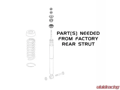 Godspeed Project MAXX Coilovers Mercedes-Benz C-Class RWD W203 2001-2007 - MMX3100-A