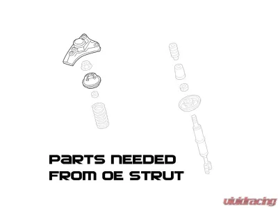 Godspeed Project MAXX Coilovers Audi S6 C6 2007-2011 - MMX3340-B