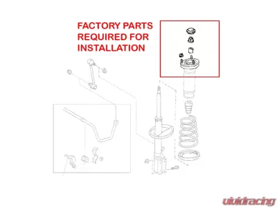 Godspeed Project MAXX Coilovers Lexus ES300 MCV20 1997-2001 - MMX3440-B