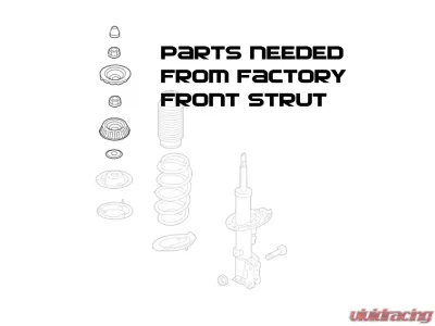 Godspeed Project Mono SS Coilovers Hyundai Accent 2019-2023 - MSS0218-B