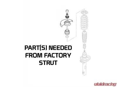 Godspeed Project Mono SS Coilovers Audi TT Quattro 8N 2000-2006 - MSS0231-A