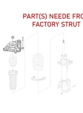 Godspeed Project Mono SS Coilovers Jeep Renegade FWD BU | |BV 2015-2022                                     - MSS0243-A - Image 6