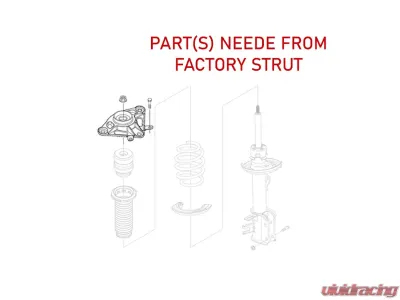 Godspeed Project Mono SS Coilovers Jeep Renegade FWD BU | |BV 2015-2022 - MSS0243-A