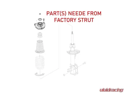 Godspeed Project Mono SS Coilovers Jeep Renegade FWD BU | |BV 2015-2022 - MSS0243-A