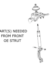 Godspeed Project MonoRS Coilover Audi S4 8K 2009-2016                                     - MRS1840-B - Image 5