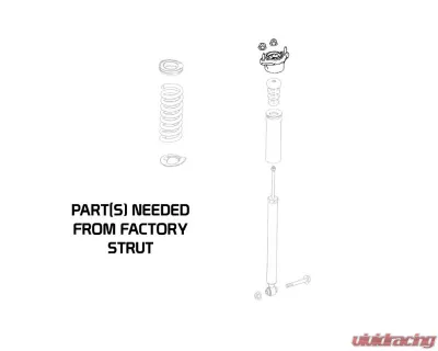 Godspeed Project MonoRS Coilover Mercedes-benz E-class Coupe C207 | A207 2010-2015 - MRS1880-B