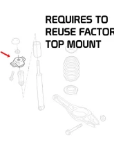 Godspeed Project MonoSS Coilover Volkswagen Golf Mk7 | Typ 5G FWD 54.5mm Front Lower Bracket 2015-2018                                     - MSS0105-D - Image 7