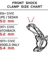 Godspeed Project MonoSS Coilover Honda Civic Sedan Non-SI FE 2022-2025                                     - MSS0129 - Image 8