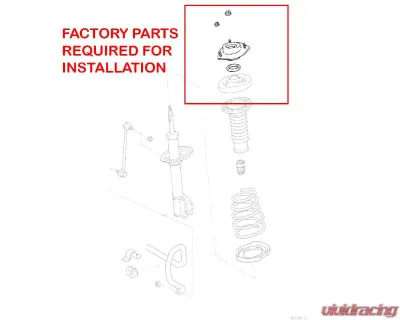 Godspeed Project MonoSS Coilover Toyota Camry ACV30 | MCV30 2002-2006 - MSS0650-A